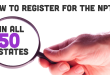 How to register for the NPTE