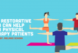 Restorative Yoga for physical therapy